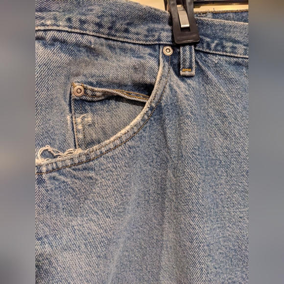 Vintage Wrangler Blue Jeans 100% Cotton - Picture 4 of 9